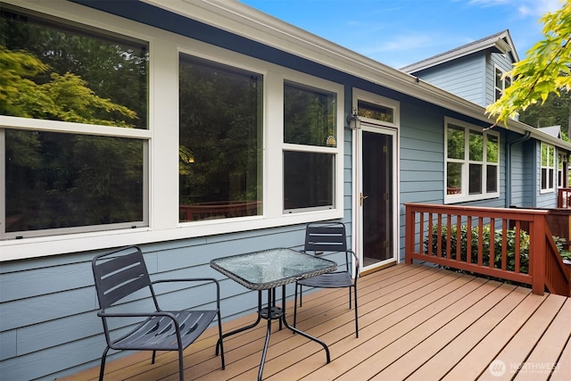 view of deck