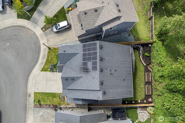 view of subject property