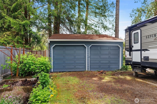130 E Agate Dr, Shelton, WA 98584 - view of detached garage