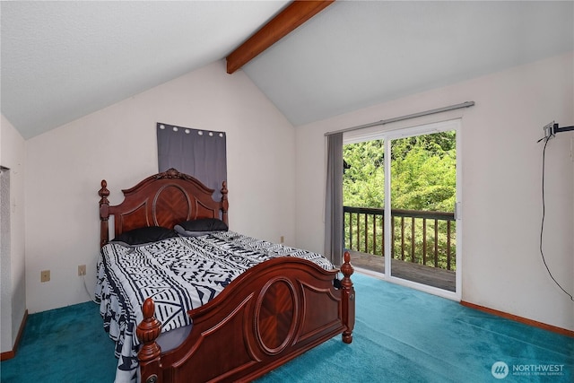130 E Agate Dr, Shelton, WA 98584 - carpeted bedroom with access to outside