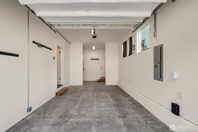3815 NE 89th St, Seattle, WA 98115 - corridor featuring electric panel and concrete flooring