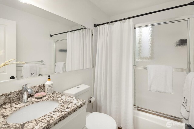 3834 175th Ave NE Unit E49, Redmond, WA 98052 - full bathroom with vanity, toilet, and shower / tub combo