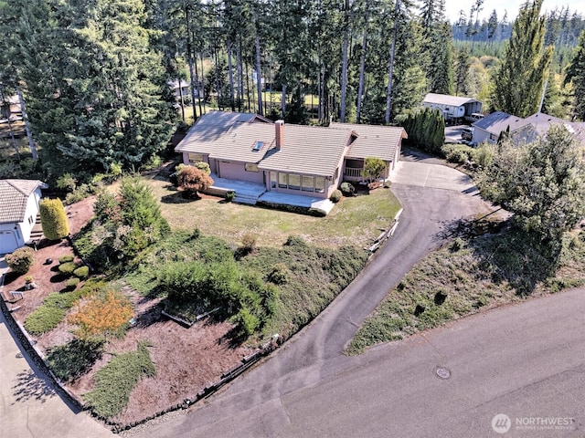 2526 E Pershing Ct, Shelton, WA 98584 - view from above of property