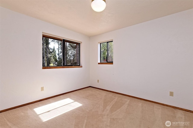 2526 E Pershing Ct, Shelton, WA 98584 - spare room with light colored carpet and baseboards