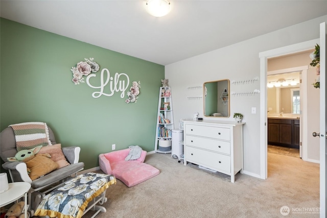 28315 64th Ct NW, Stanwood, WA 98292 - sitting room featuring light carpet and baseboards