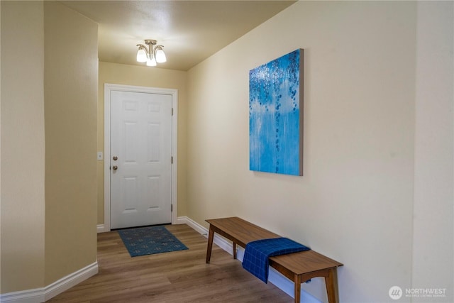 12570 SE 295th St, Auburn, WA 98092 - doorway to outside featuring wood finished floors and baseboards