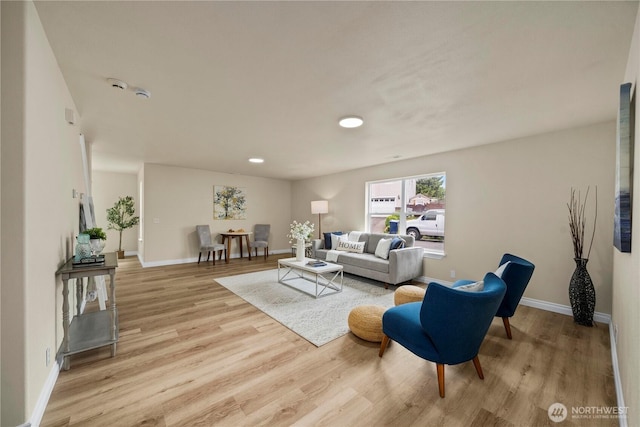 12570 SE 295th St, Auburn, WA 98092 - living area with light wood-style floors and baseboards
