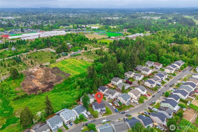 12570 SE 295th St, Auburn, WA 98092 - aerial view of property's location with nearby suburban area