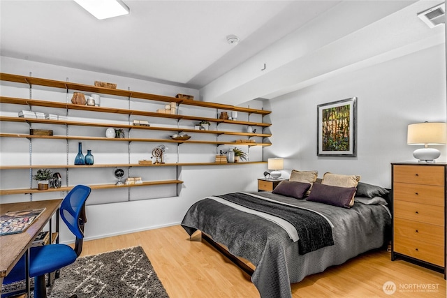 3527 E Spruce St, Seattle, WA 98122 - bedroom with light wood-style floors