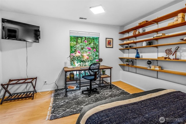 3527 E Spruce St, Seattle, WA 98122 - office featuring wood finished floors and baseboards