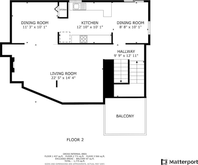 3527 E Spruce St, Seattle, WA 98122 - property floor plan