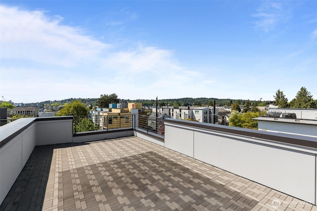 2422C NW 60th St, Seattle, WA 98107 - view of patio featuring a balcony