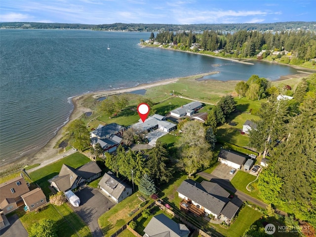 4354 Dyes Inlet Rd NW, Bremerton, WA 98312 - aerial view of property's location with a nearby body of water
