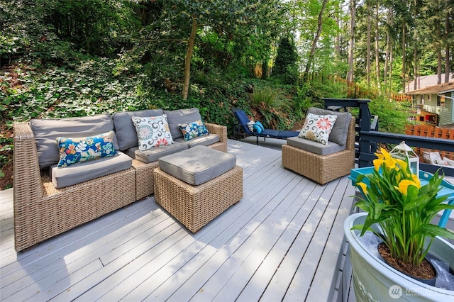 24222 92nd Ave W, Edmonds, WA 98020 - deck with outdoor lounge area