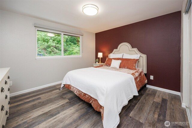 24222 92nd Ave W, Edmonds, WA 98020 - bedroom featuring wood finished floors and baseboards