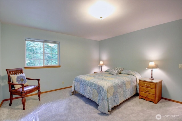 362 N Sunrise Blvd, Camano Island, WA 98282 - bedroom featuring light carpet and baseboards