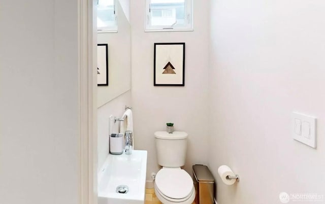 bathroom with toilet