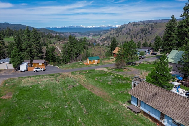 490 Morrison Canyon Ln, Cle Elum, WA 98922 - drone / aerial view of a mountain backdrop