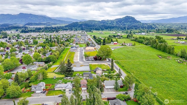 103 Schmid St, Enumclaw, WA 98022 - aerial perspective of suburban area with a mountain backdrop
