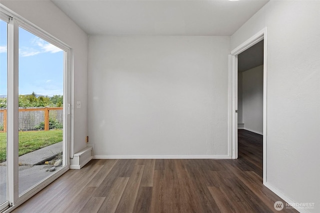 3812 R Ave, Anacortes, WA 98221 - empty room featuring wood finished floors and baseboards