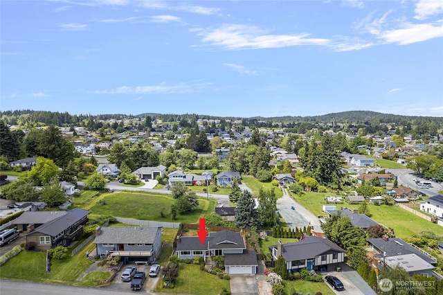 3812 R Ave, Anacortes, WA 98221 - aerial view of property and surrounding area featuring nearby suburban area
