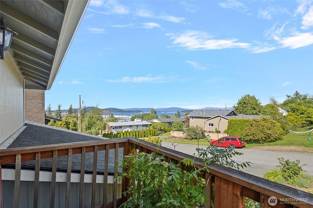 3812 R Ave, Anacortes, WA 98221 - balcony featuring a mountain view