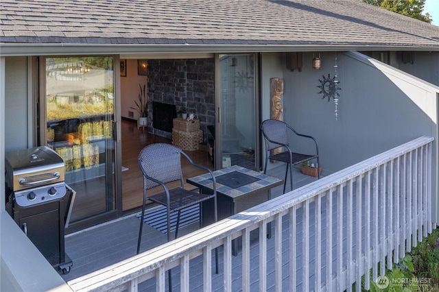 10 Olympic Pl Unit 10, Port Ludlow, WA 98365 - deck featuring a grill