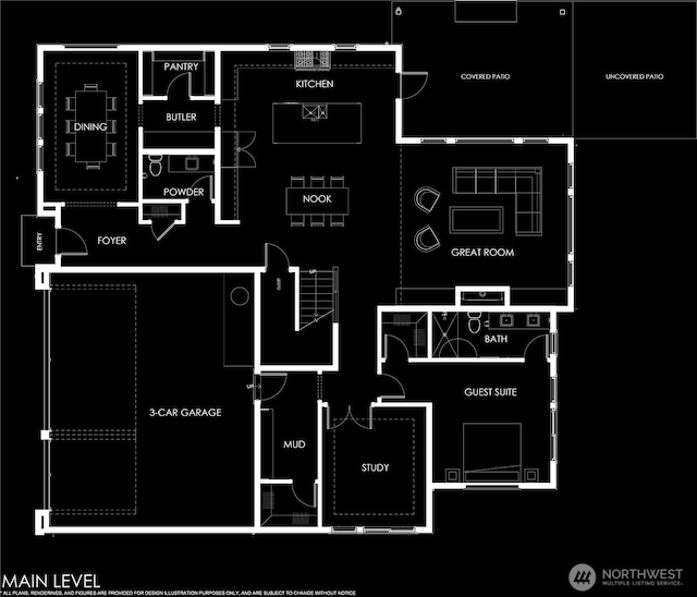3976 154th Ave SE, Bellevue, WA 98006 - floor plan / room layout