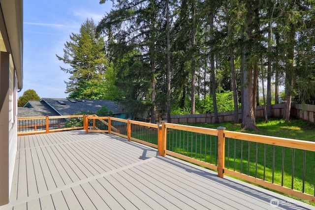 9630 SE Driftwood Dr, Port Orchard, WA 98367 - view of wooden terrace