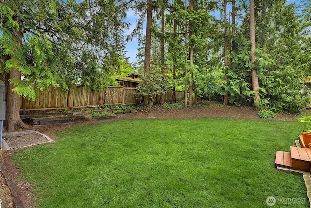 view of yard