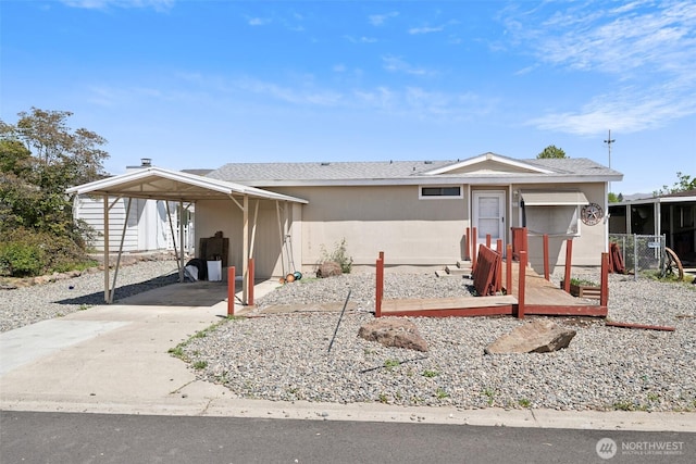 3701 Gun Club Rd Unit 16, Yakima, WA 98901 - view of front facade with a carport and driveway