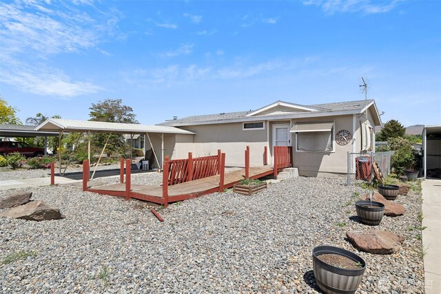 3701 Gun Club Rd Unit 16, Yakima, WA 98901 - rear view of house featuring a deck