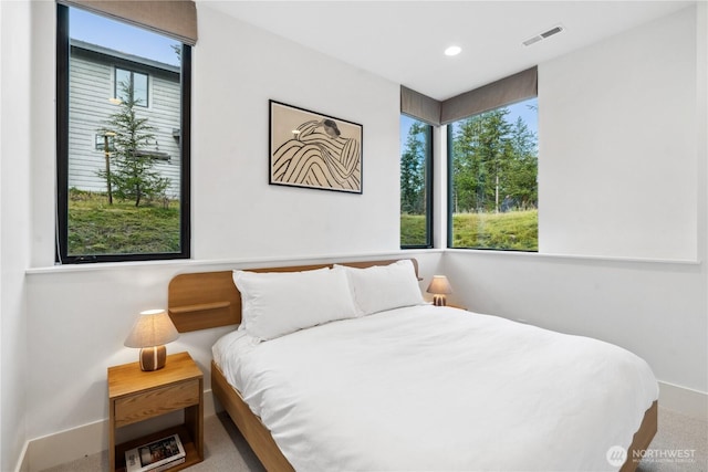 1501 Kokanee Loop, Cle Elum, WA 98922 - bedroom featuring multiple windows, recessed lighting, and baseboards