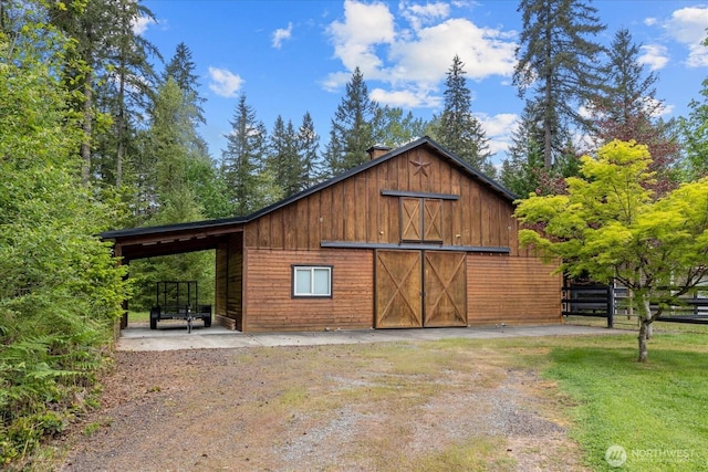 12916 318th Ave NE, Duvall, WA 98019 - view of barn featuring dirt driveway