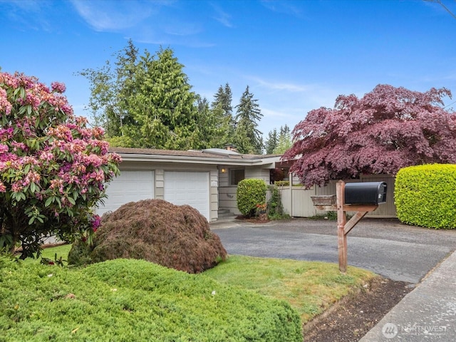 8711 Bowdoin Way, Edmonds, WA 98026 - view of front of property featuring a garage and driveway