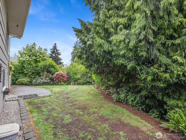 8711 Bowdoin Way, Edmonds, WA 98026 - view of green lawn featuring a patio area
