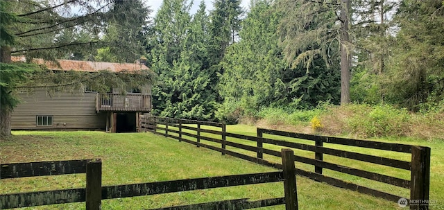 22930 115th Ave SW, Vashon, WA 98070 - view of yard with a deck