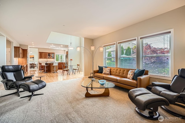 922 Chelan Ave NE, Renton, WA 98059 - living room with light wood-type flooring