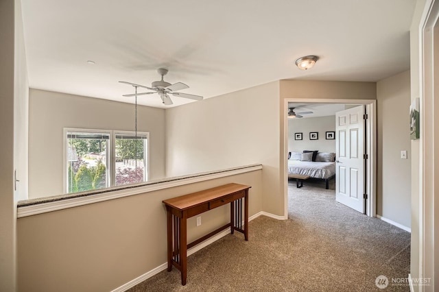 922 Chelan Ave NE, Renton, WA 98059 - hall featuring carpet and baseboards