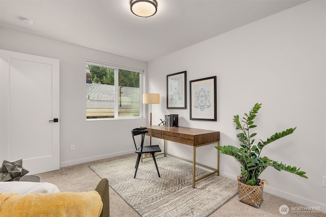 919 N 103rd St Unit A, Seattle, WA 98133 - carpeted office space featuring baseboards