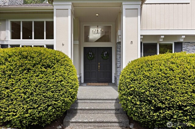 view of property entrance