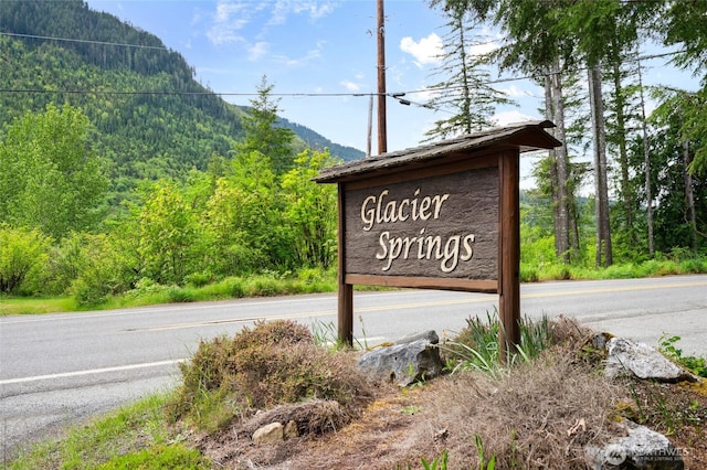 7467 Canyon View Dr, Deming, WA 98244 - community / neighborhood sign with a mountain view and a forest view