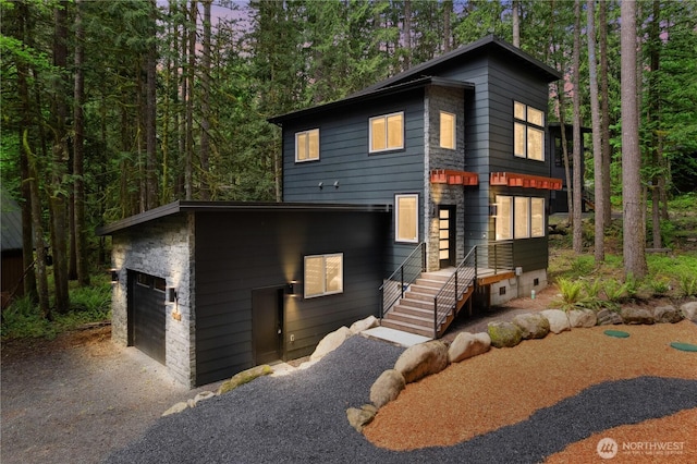 7467 Canyon View Dr, Deming, WA 98244 - view of modern home