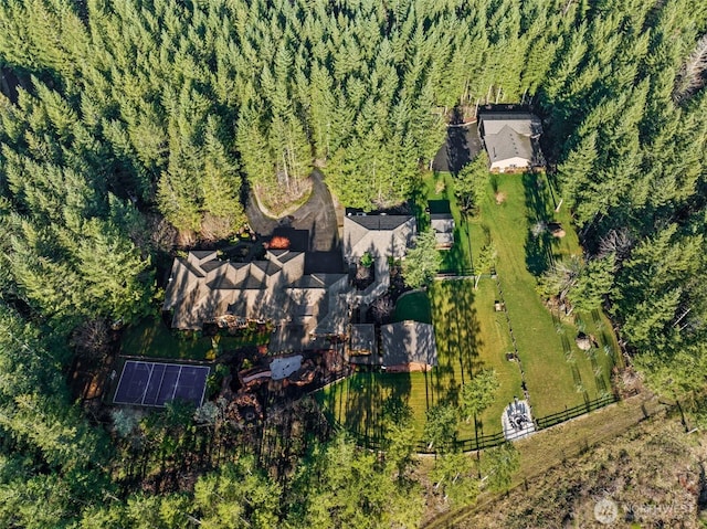 28235 SE 268th St, Ravensdale, WA 98051 - view of property location with a heavily wooded area