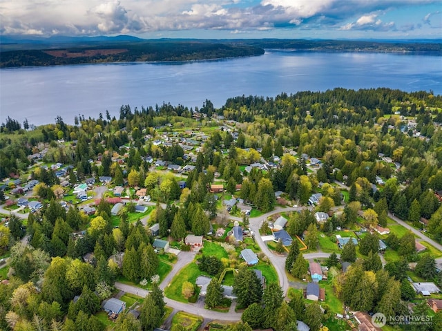 26692 Weaver Ave NW, Poulsbo, WA 98370 - drone / aerial view of a large body of water