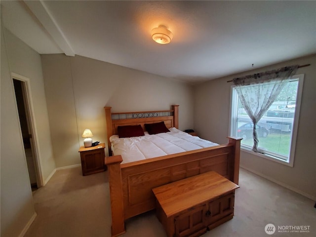 669 Duck Lake Dr NE, Ocean Shores, WA 98569 - bedroom featuring light carpet and baseboards