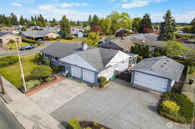 5502 N 21st St, Tacoma, WA 98406 - aerial perspective of suburban area