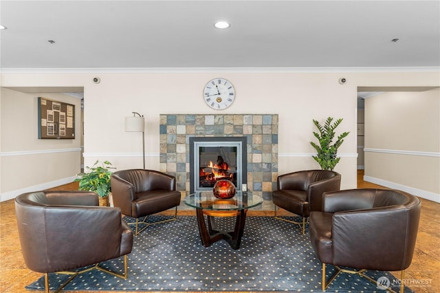 1015 Railroad Ave Unit 415, Bellingham, WA 98225 - building lobby with recessed lighting and ornamental molding