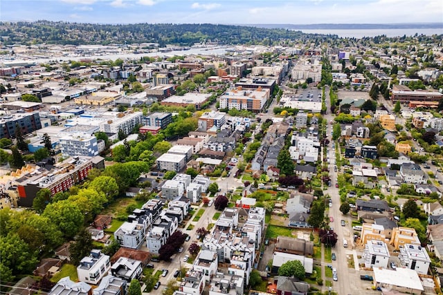 916NW 56th St Unit G, Seattle, WA 98107 - aerial view of property and surrounding area with nearby urban area