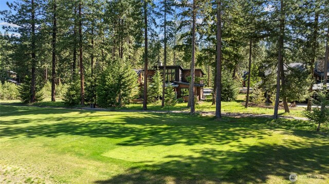 1591 Coal Mine Way, Cle Elum, WA 98922 - view of grassy yard featuring an outdoor structure and a shed